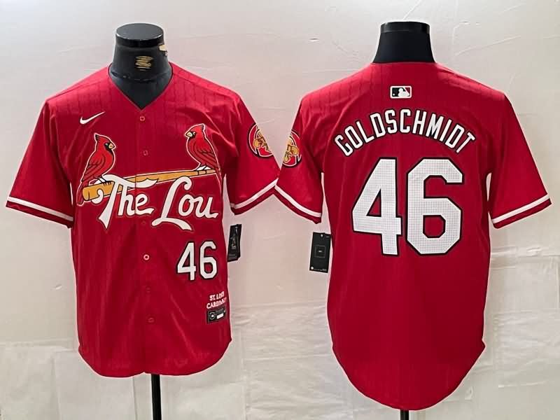 St. Louis Cardinals Red MLB Jersey 02