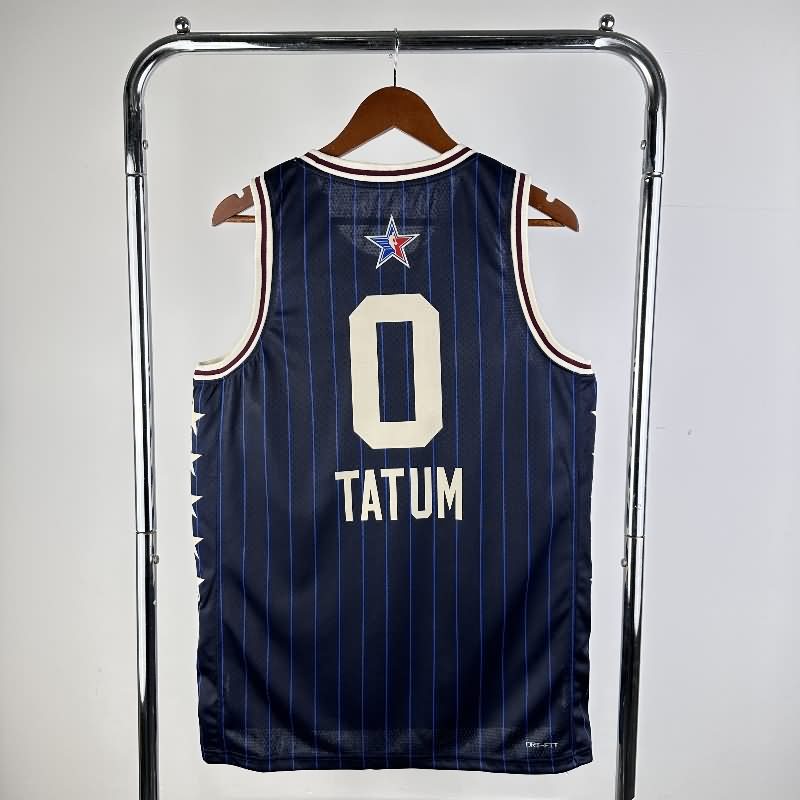 ALL-STAR 2024 Dark Blue Basketball Jersey (Hot Press)