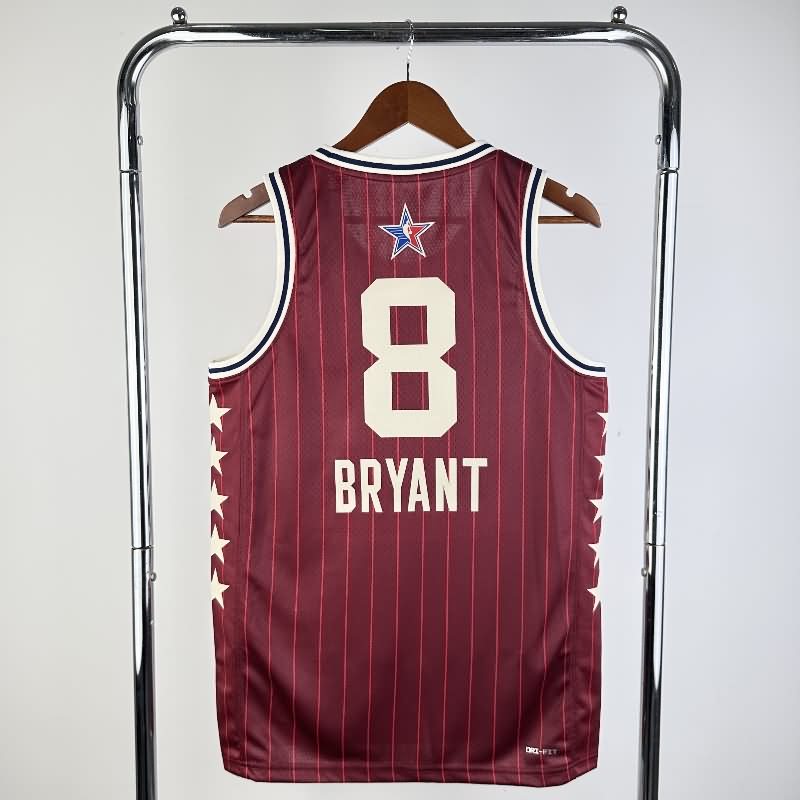 ALL-STAR 2024 Red Basketball Jersey (Hot Press)