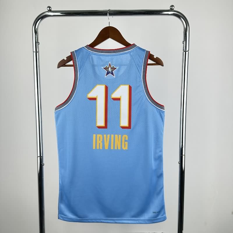 ALL-STAR 2025 Blue Basketball Jersey (Hot Press)