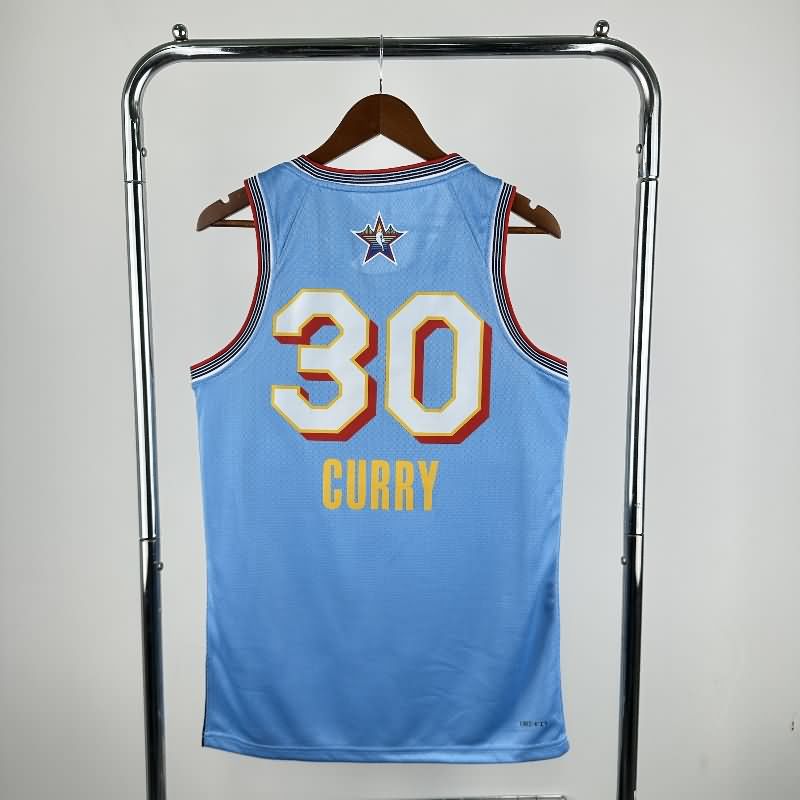 ALL-STAR 2025 Blue Basketball Jersey (Hot Press)