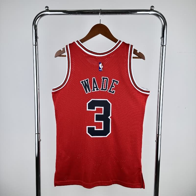 Chicago Bulls 2016/17 Red Classics Basketball Jersey (Hot Press)