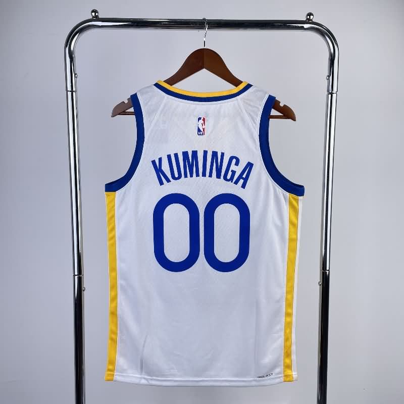 Golden State Warriors 22/23 White Basketball Jersey (Hot Press)