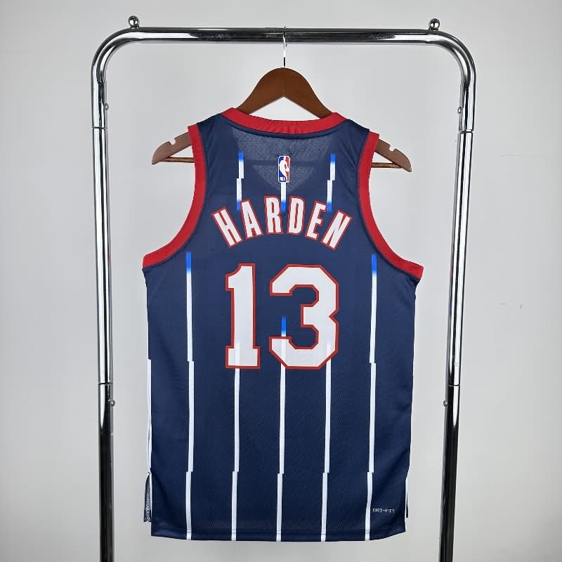 Houston Rockets 22/23 Dark Blue City Basketball Jersey (Hot Press)