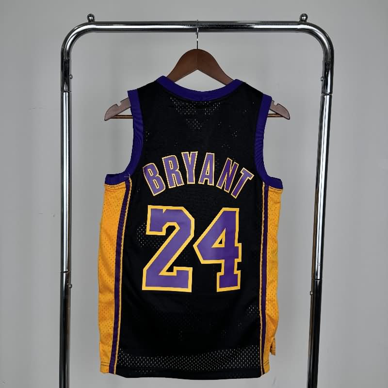 Los Angeles Lakers 2009/10 Black Classics Basketball Jersey (Hot Press)