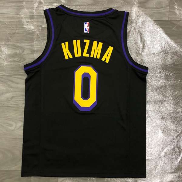 Los Angeles Lakers Black Basketball Jersey (Hot Press)