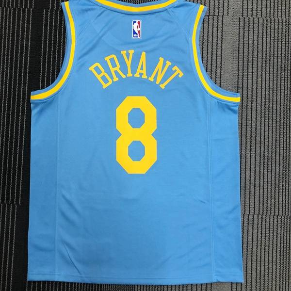 Los Angeles Lakers Light Blue Basketball Jersey (Hot Press)