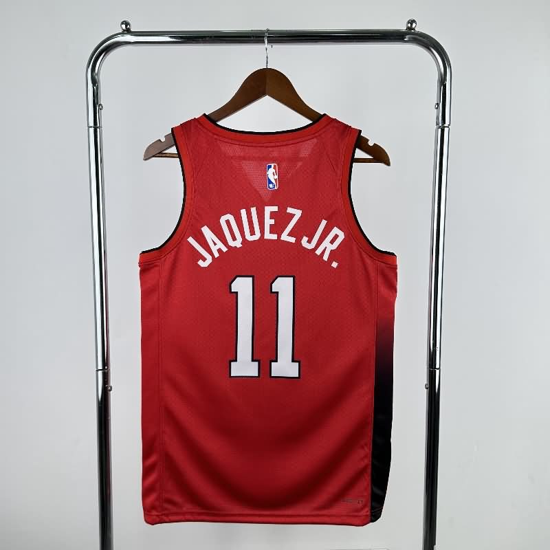 Miami Heat 24/25 Red City Basketball Jersey (Hot Press)