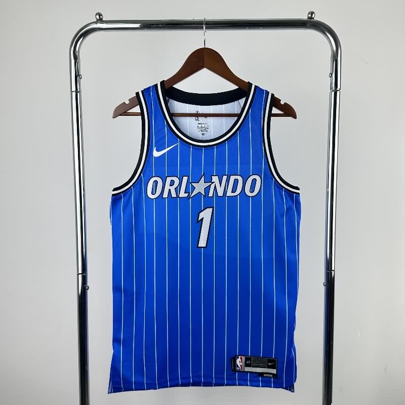 Orlando Magic 25/26 Blue Basketball Jersey (Hot Press) Orlando Magic 25/26 Blue Basketball Jersey (Hot Press)