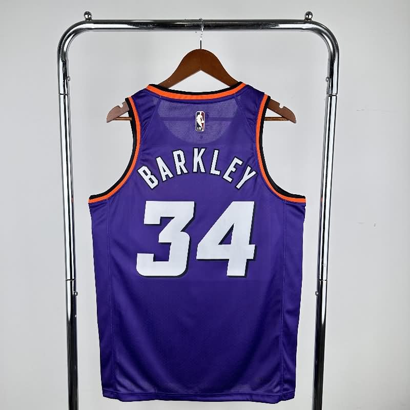 Phoenix Suns Purple Classics Basketball Jersey (Hot Press)