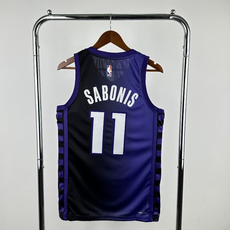 Sacramento Kings 23/24 Purple AJ Basketball Jersey (Hot Press)