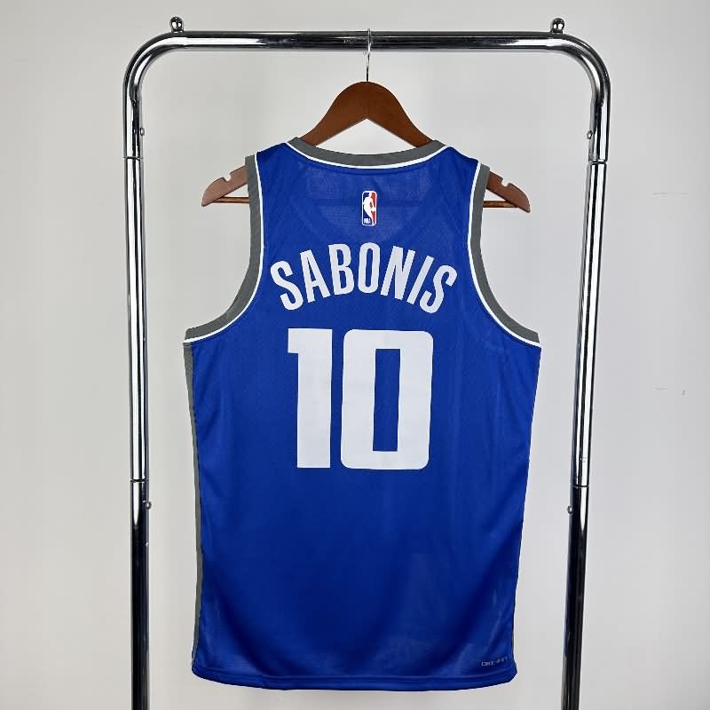 Sacramento Kings 23/24 Blue City Basketball Jersey (Hot Press)