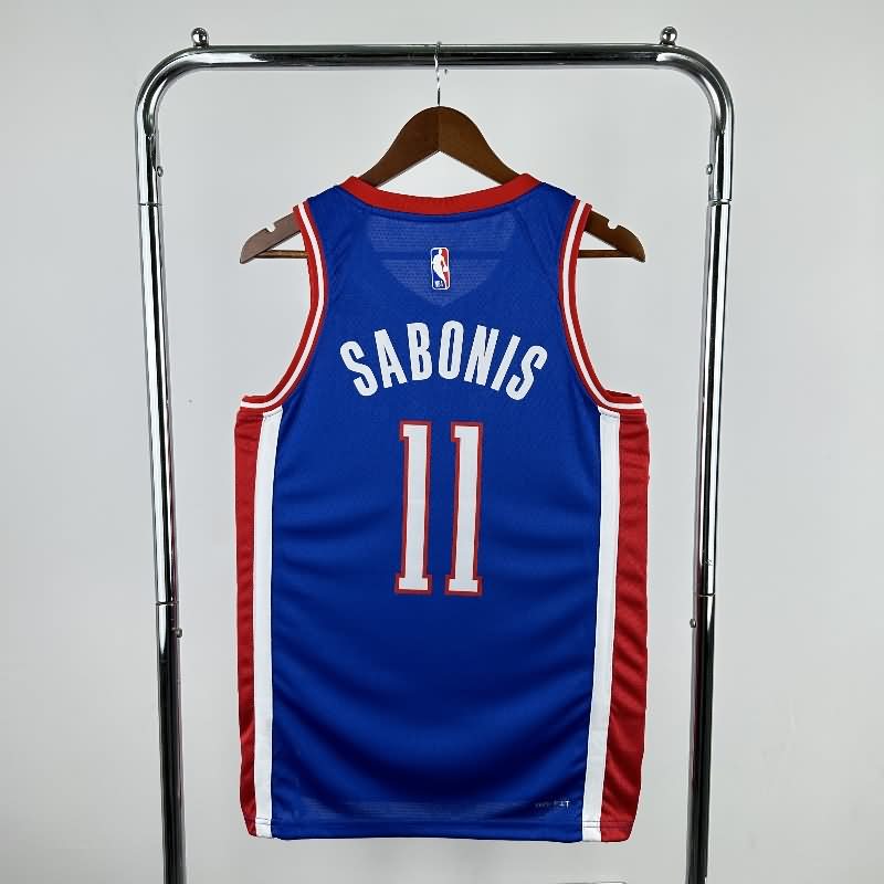 Sacramento Kings 24/25 Blue City Basketball Jersey (Hot Press)