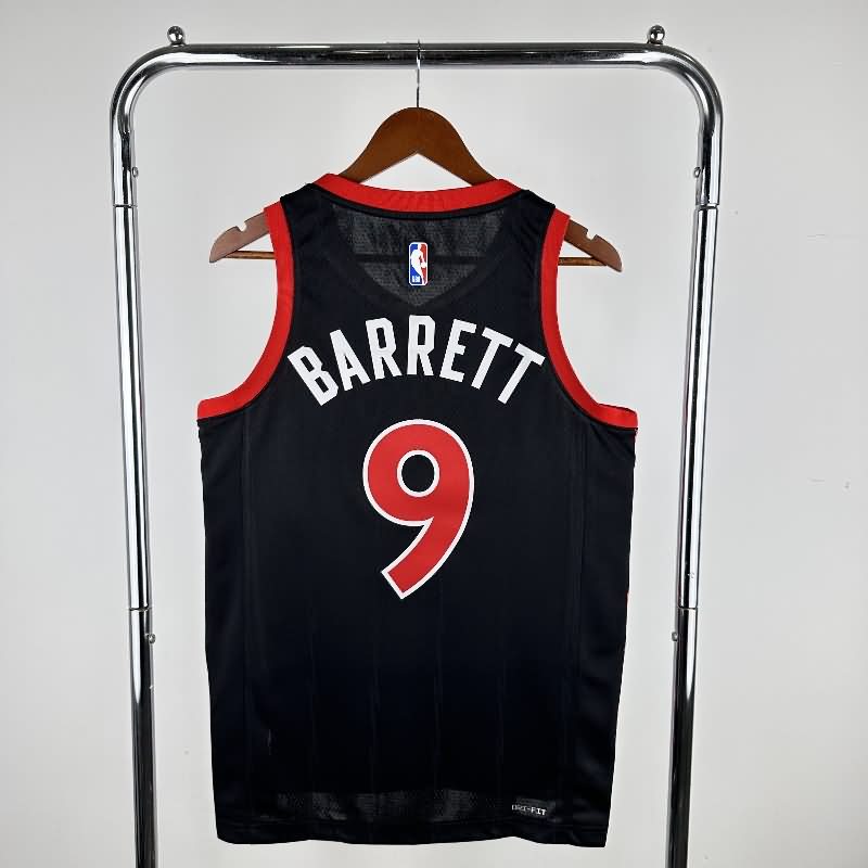 Toronto Raptors 22/23 Black AJ Basketball Jersey (Hot Press)