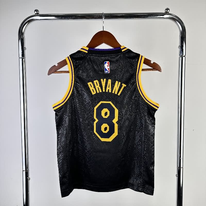 Los Angeles Lakers 2020 Black City Youth NBA Jersey (Hot Press)