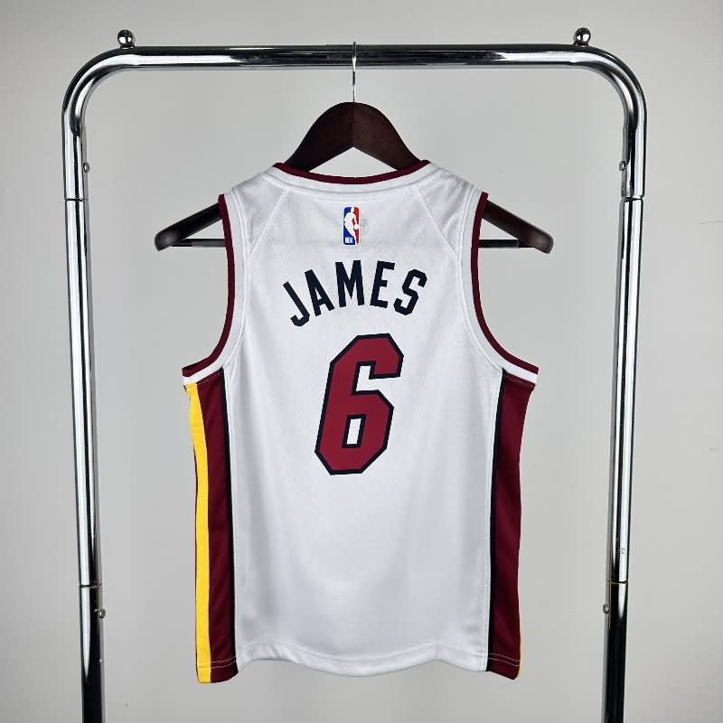 Miami Heat Black White Youth NBA Jersey (Hot Press)