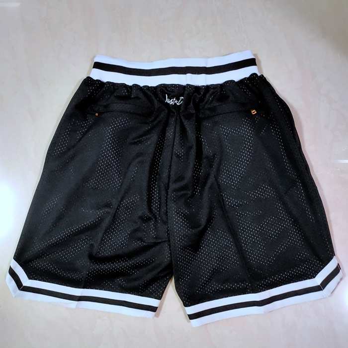 Brooklyn Nets Just Don Black NBA Shorts