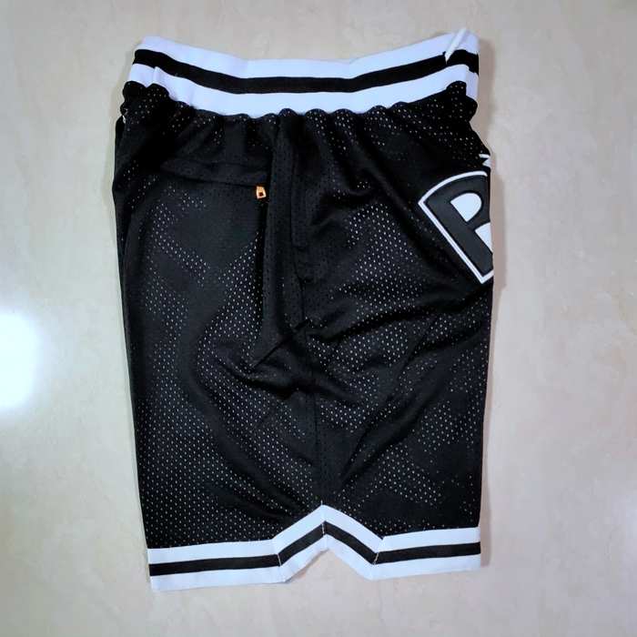 Brooklyn Nets Just Don Black NBA Shorts