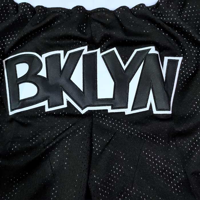 Brooklyn Nets Just Don Black NBA Shorts