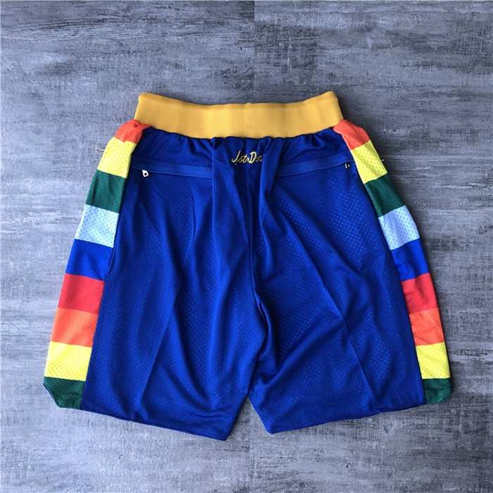 Denver Nuggets Just Don Blue NBA Shorts