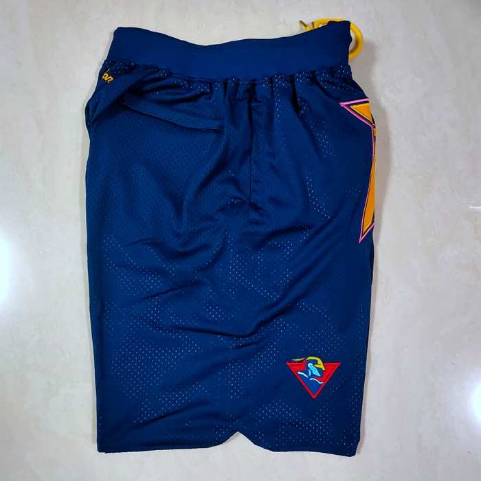 Golden State Warriors Just Don Dark Blue NBA Shorts 02