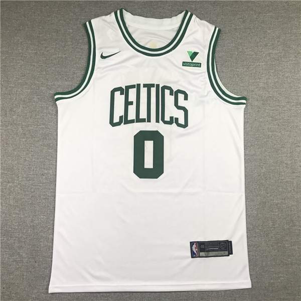 Boston Celtics 20/21 White #0 TATUM Basketball Jersey (Stitched)