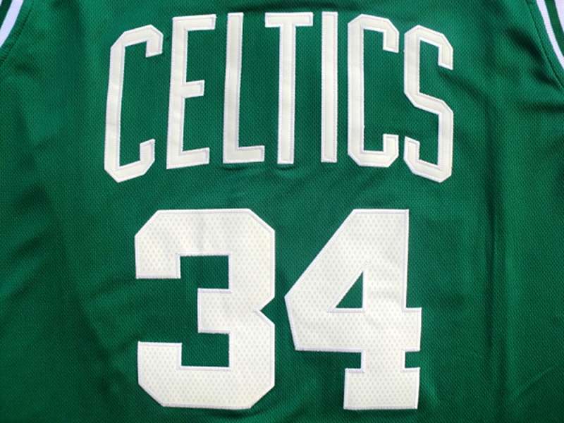 Boston Celtics Green #34 PIERCE Classics Basketball Jersey (Stitched)