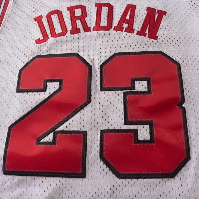 Chicago Bulls White #23 JORDAN Classics Basketball Jersey (Stitched)