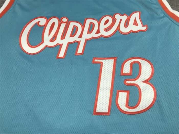 Los Angeles Clippers 21/22 Blue #13 GEORGE City Basketball Jersey (Stitched)