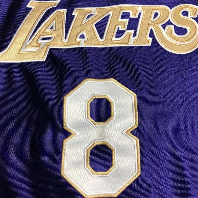 Los Angeles Lakers 2020 Purple #8 BRYANT Classics Basketball Jersey (Closely Stitched)