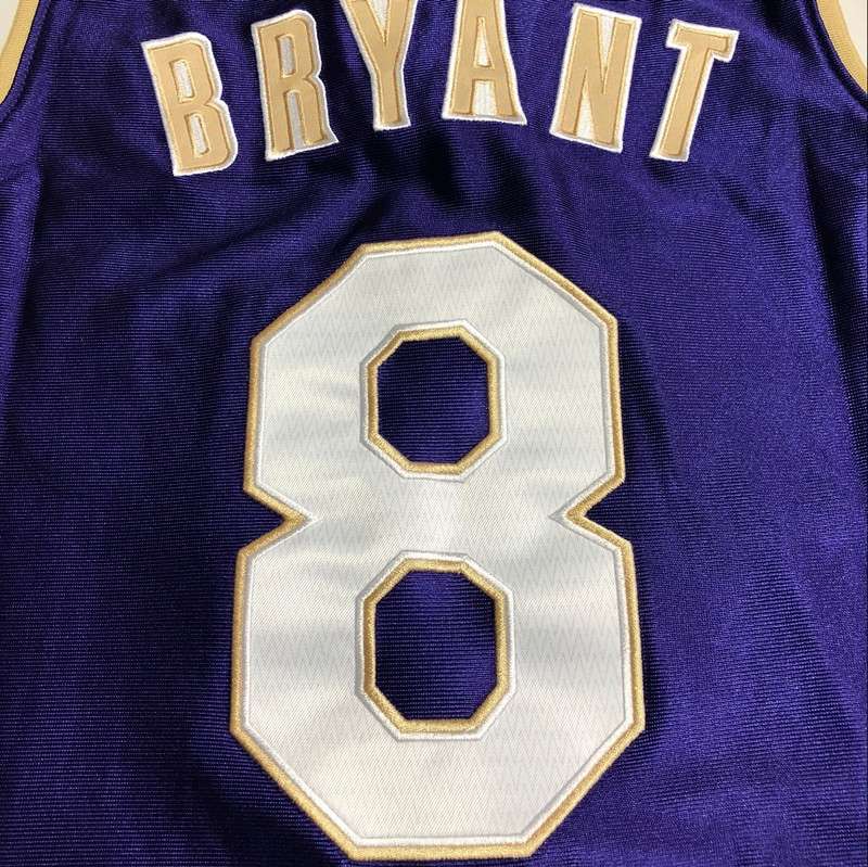 Los Angeles Lakers 2020 Purple #8 BRYANT Classics Basketball Jersey (Closely Stitched)