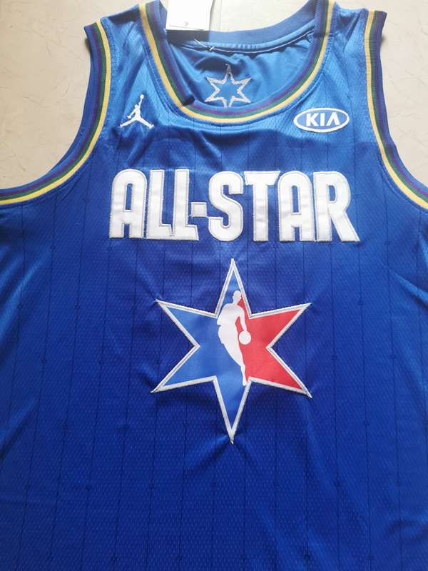 Los Angeles Lakers 2020 Blue #24 BRYANT ALL-STAR Basketball Jersey (Stitched)