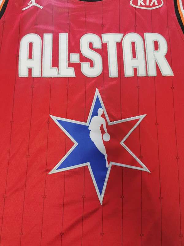 Los Angeles Lakers 2020 Red #3 DAVIS ALL-STAR Basketball Jersey (Stitched)