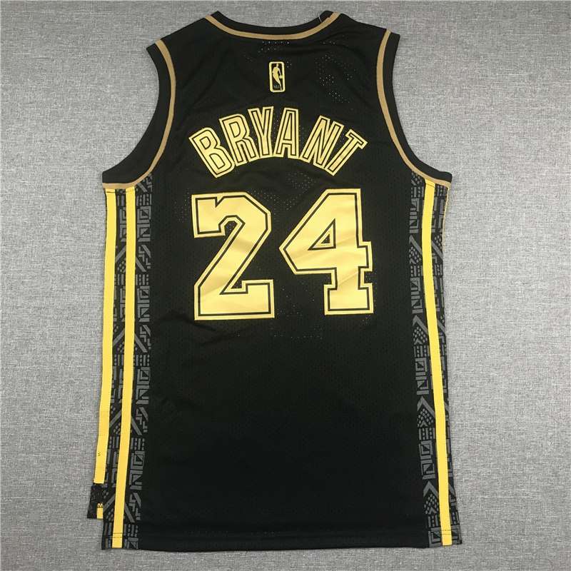 Los Angeles Lakers Black Gold #24 BRYANT Classics Basketball Jersey (Stitched)