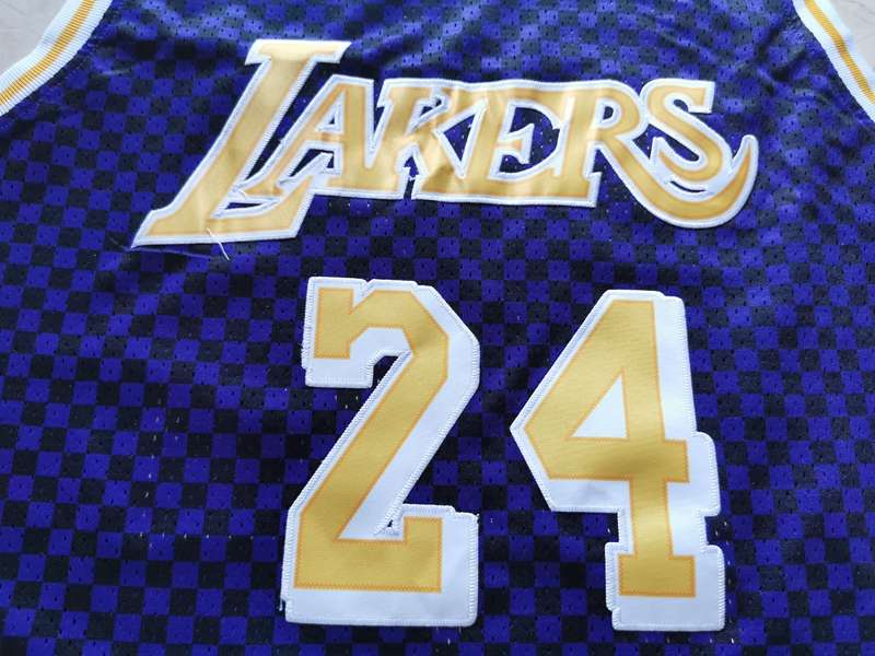 Los Angeles Lakers Purple #24 BRYANT Classics Basketball Jersey (Stitched)