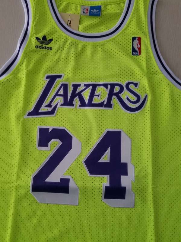 Los Angeles Lakers Green #24 BRYANT Basketball Jersey (Stitched)