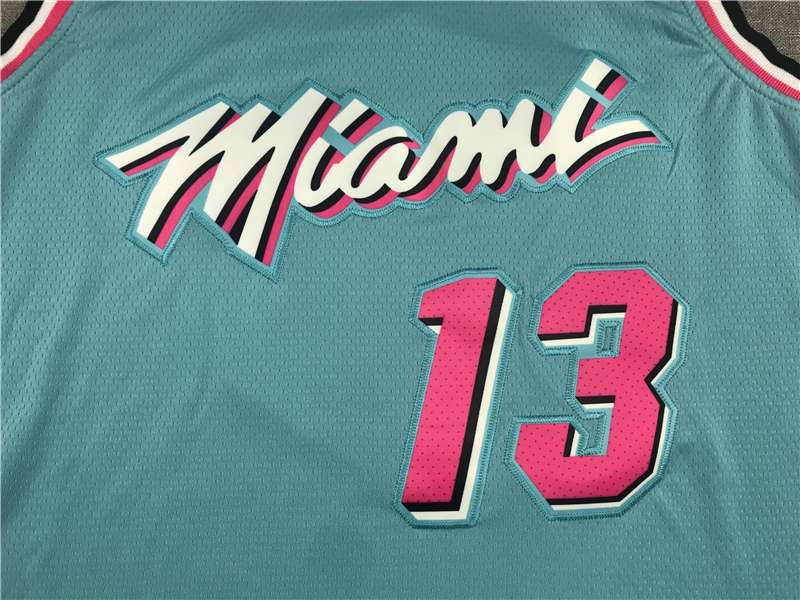 Miami Heat 2020 Blue #13 ADEBAYO City Basketball Jersey (Stitched)