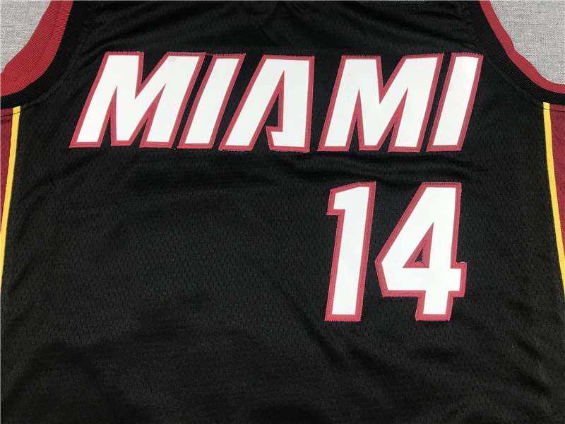 Miami Heat Black #14 HERRO Basketball Jersey (Stitched)