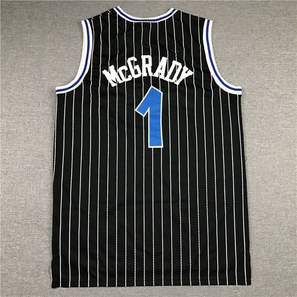 Orlando Magic 2003/04 Black #1 McGRADY Classics Basketball Jersey (Stitched)