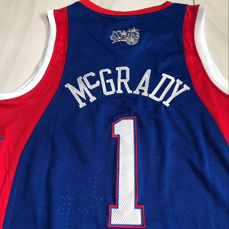 Orlando Magic 2004 Dark Blue #1 McGRADY ALL-STAR Classics Basketball Jersey (Closely Stitched)