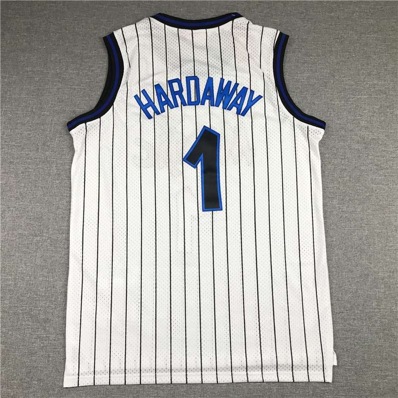 Orlando Magic White #1 HARDAWAY Classics Basketball Jersey 02 (Stitched)