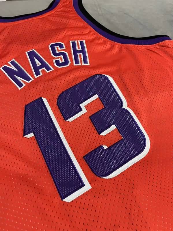 Phoenix Suns 1996/97 Orange #13 NASH Classics Basketball Jersey (Closely Stitched)