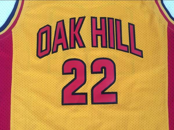 Oak Hill Yellow #22 ANTHONY Basketball Jersey