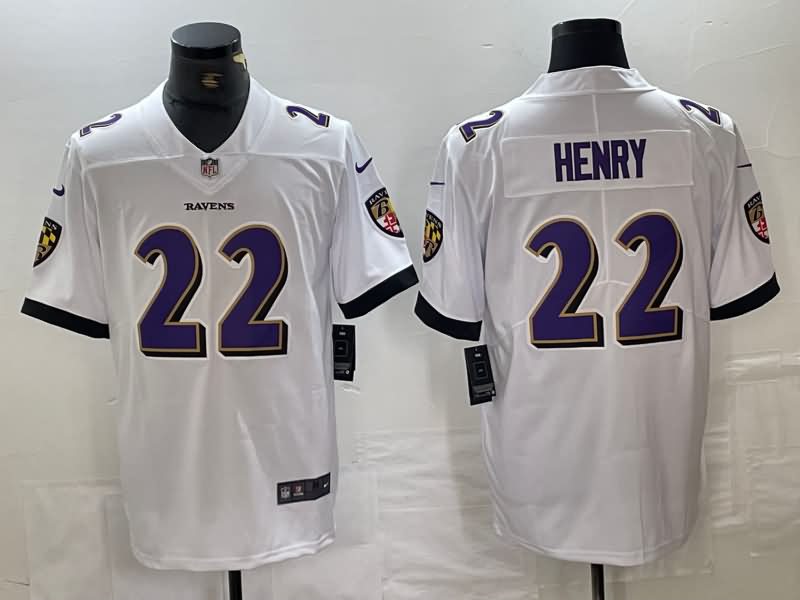 Baltimore Ravens White NFL Jersey