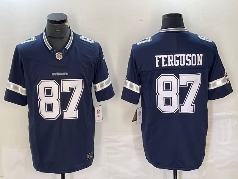 Dallas Cowboys Dark Blue NFL Jersey 05