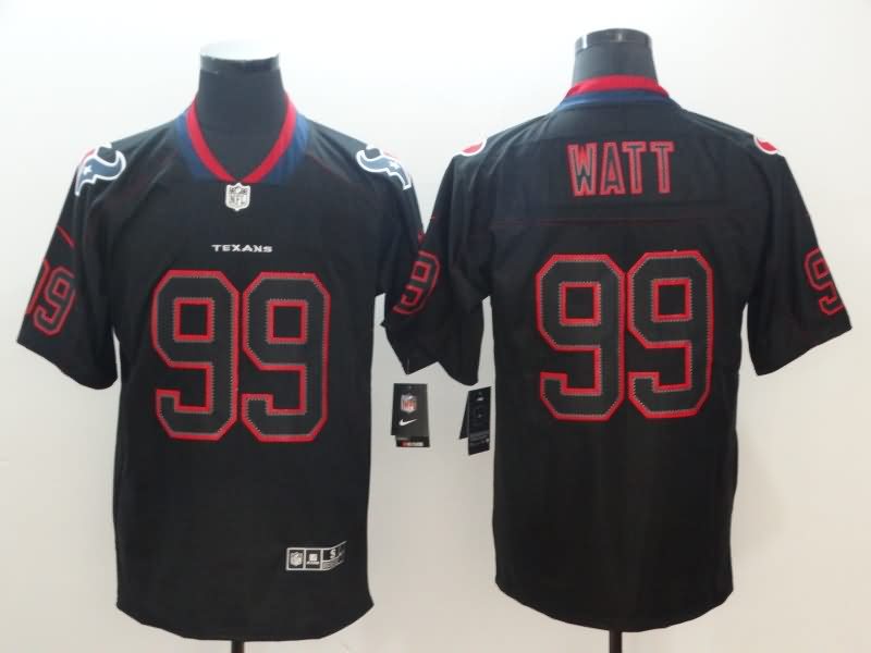 Houston Texans Black Retro NFL Jersey