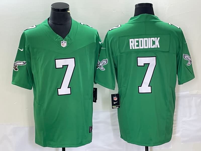 Philadelphia Eagles Green Retro NFL Jersey 03