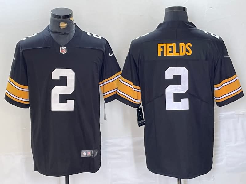 Pittsburgh Steelers Black NFL Jersey 02