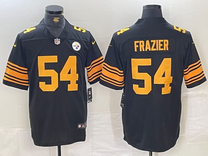 Pittsburgh Steelers Black NFL Jersey 03