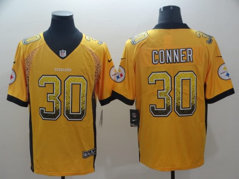 Pittsburgh Steelers Yellow NFL Jersey